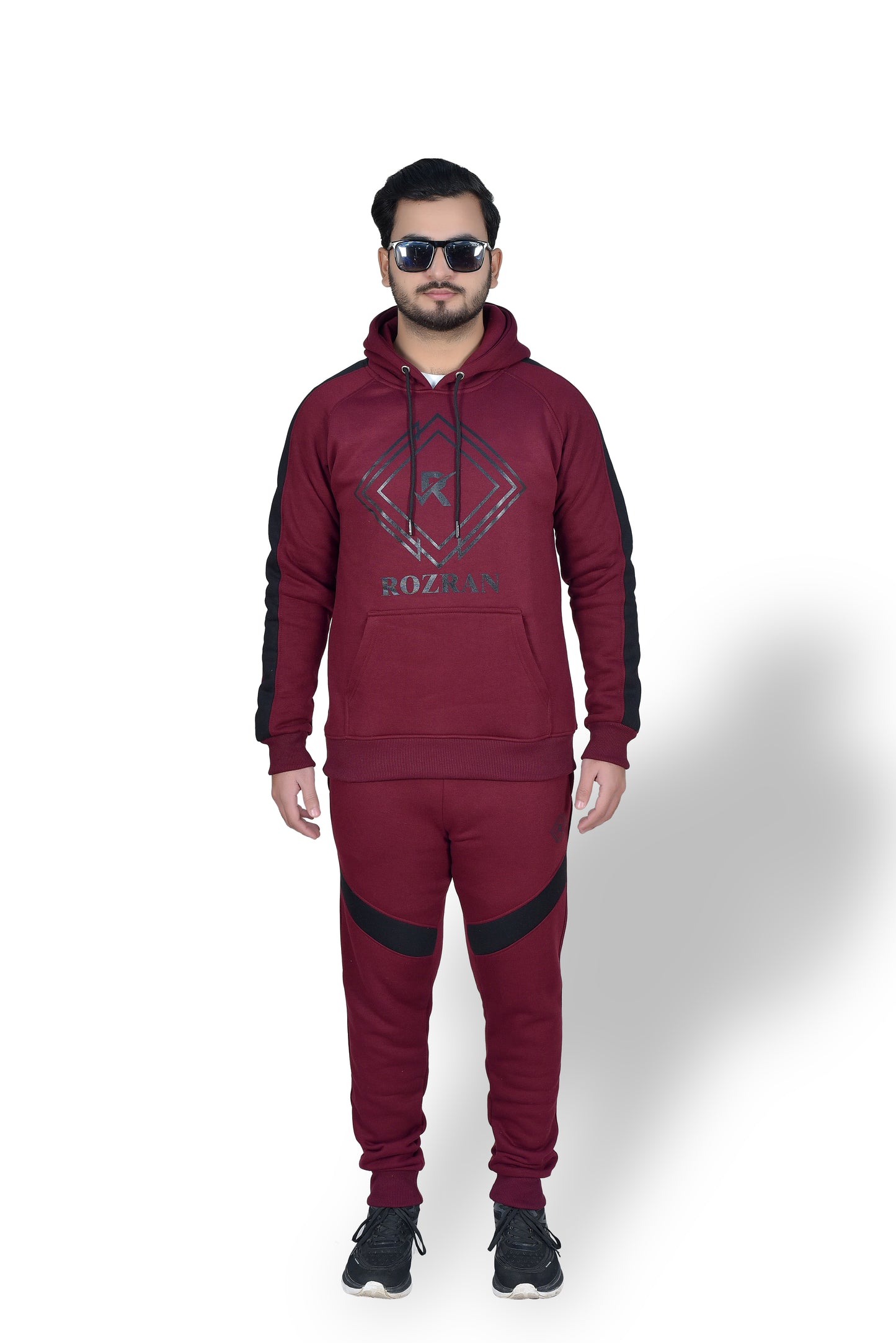 Maroon Pullover - Winter Tracksuit.