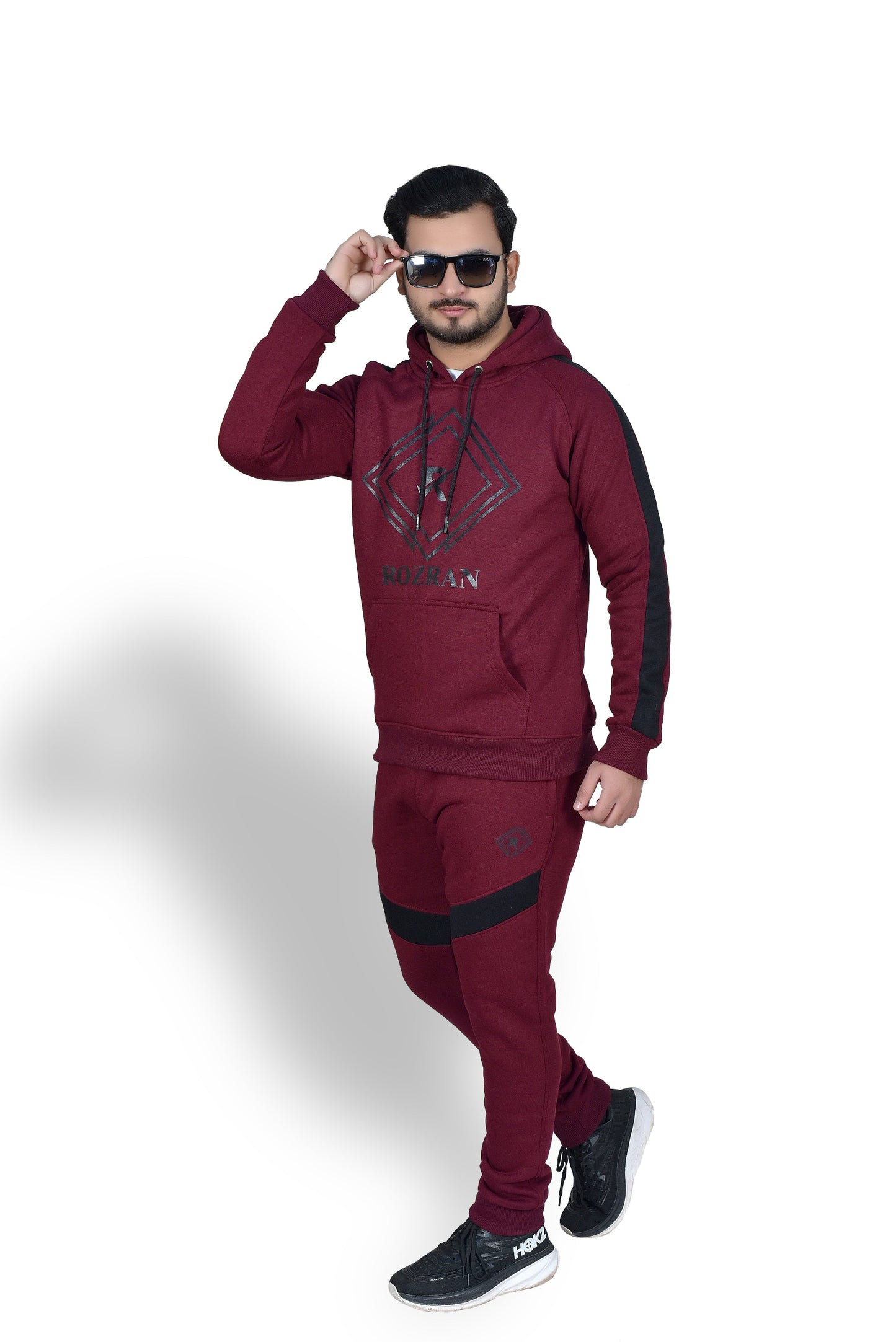 Maroon Pullover - Winter Tracksuit.