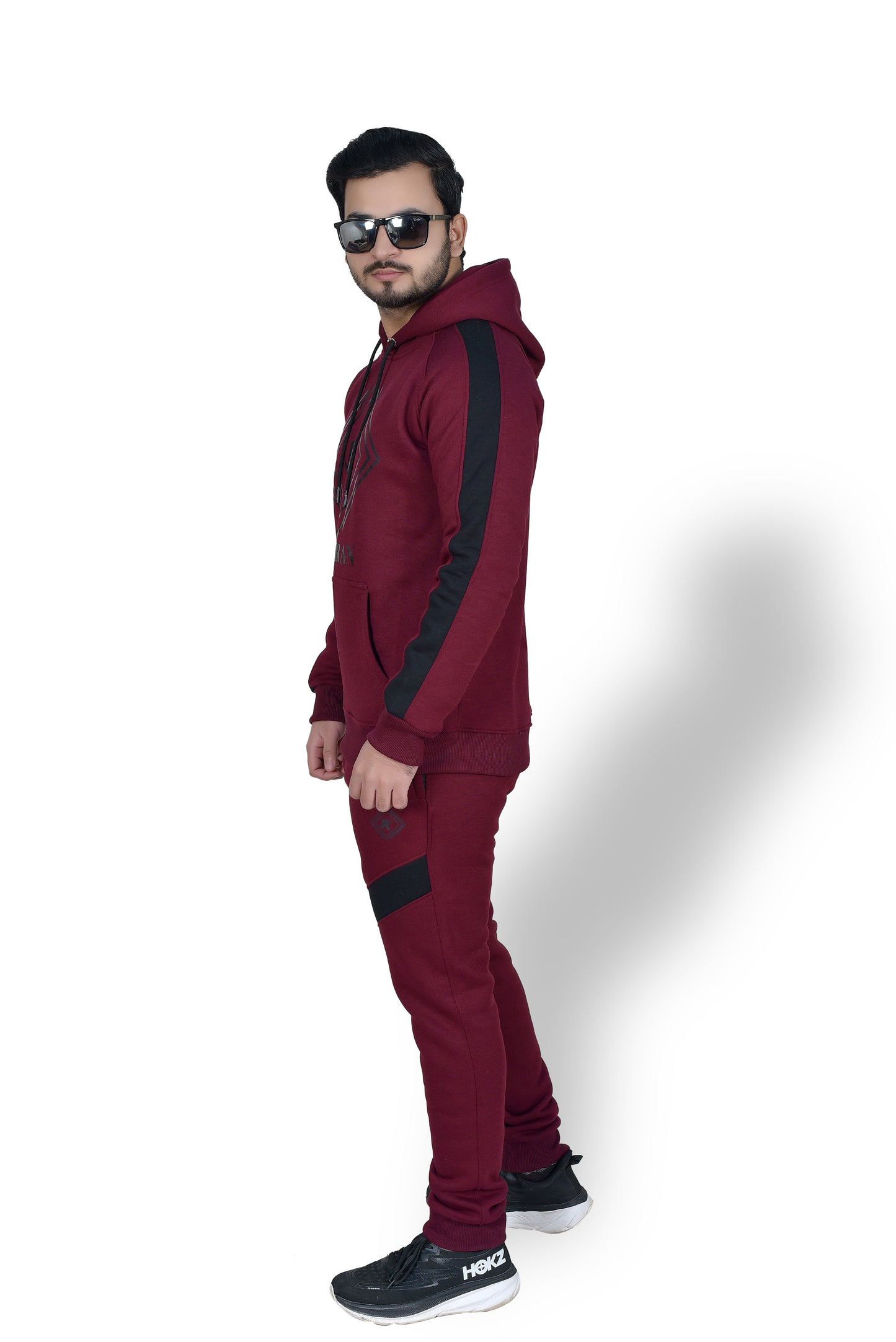 Maroon Pullover - Winter Tracksuit.
