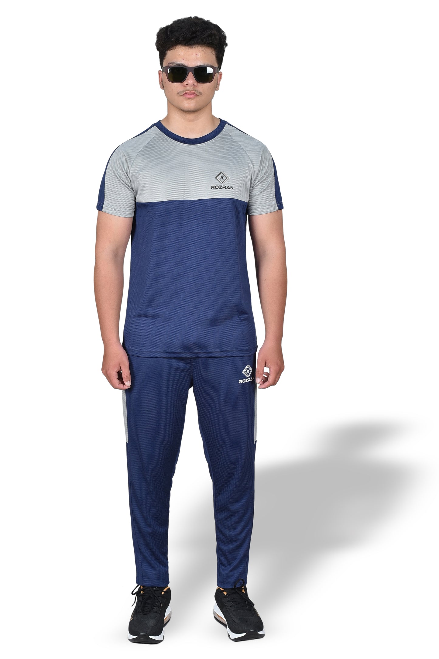 Athlete Pro Blue - Mesh Tracksuit