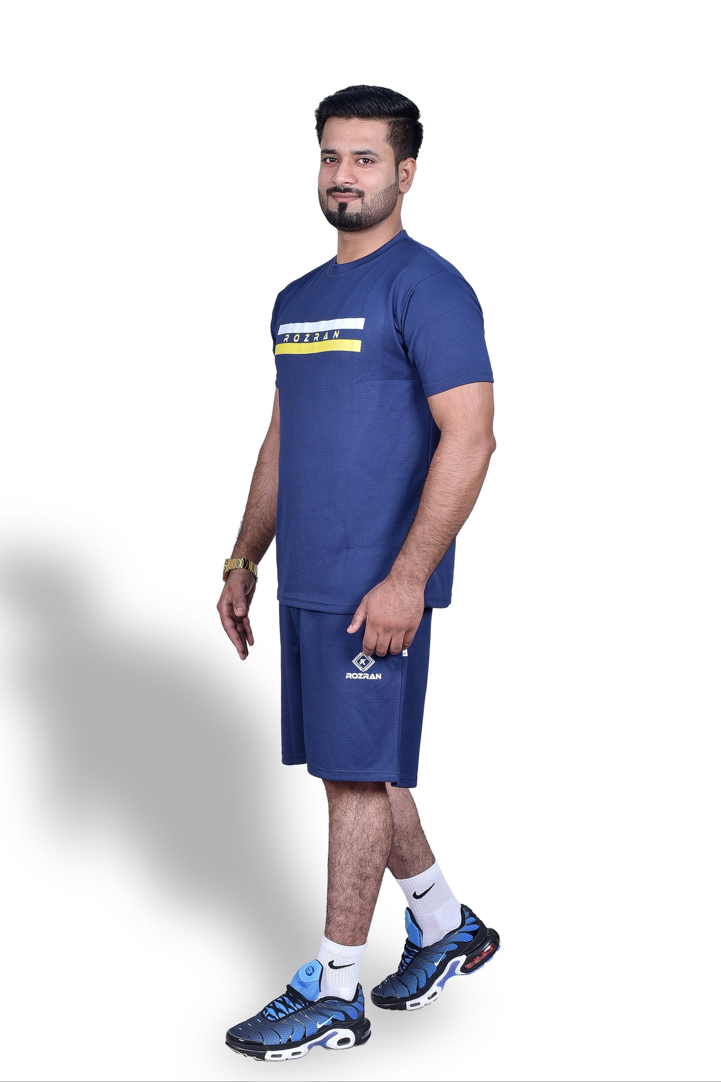 Navy Blue - Mesh Short