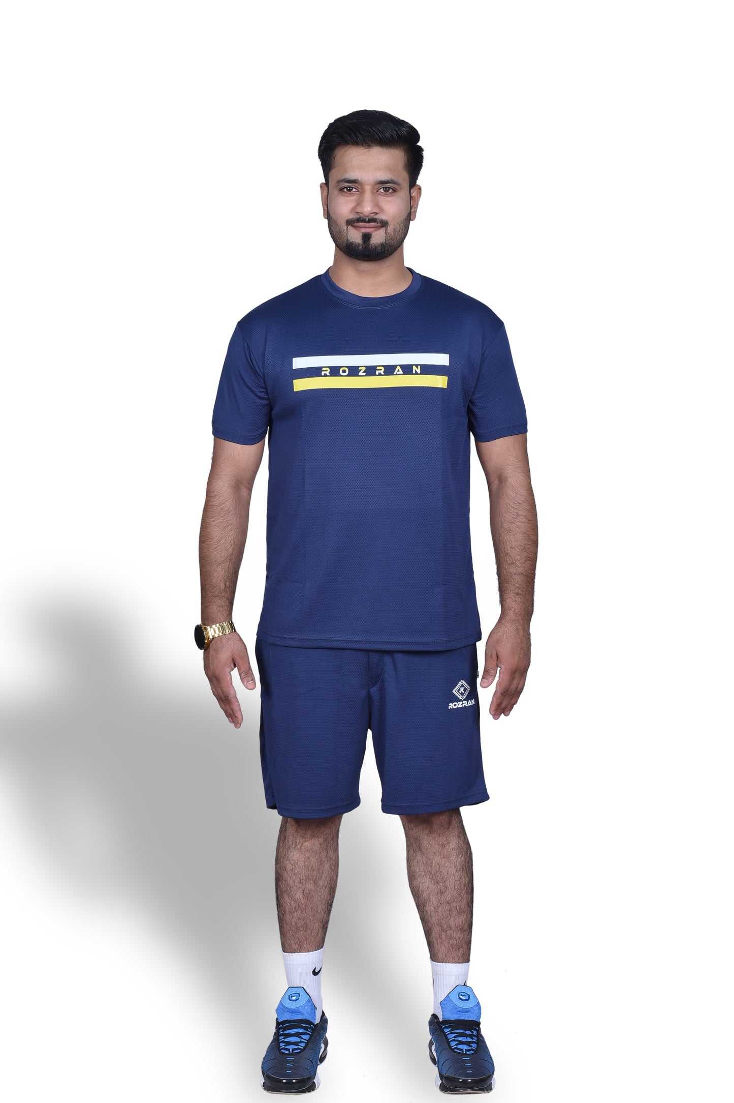 Navy Blue - Mesh Short