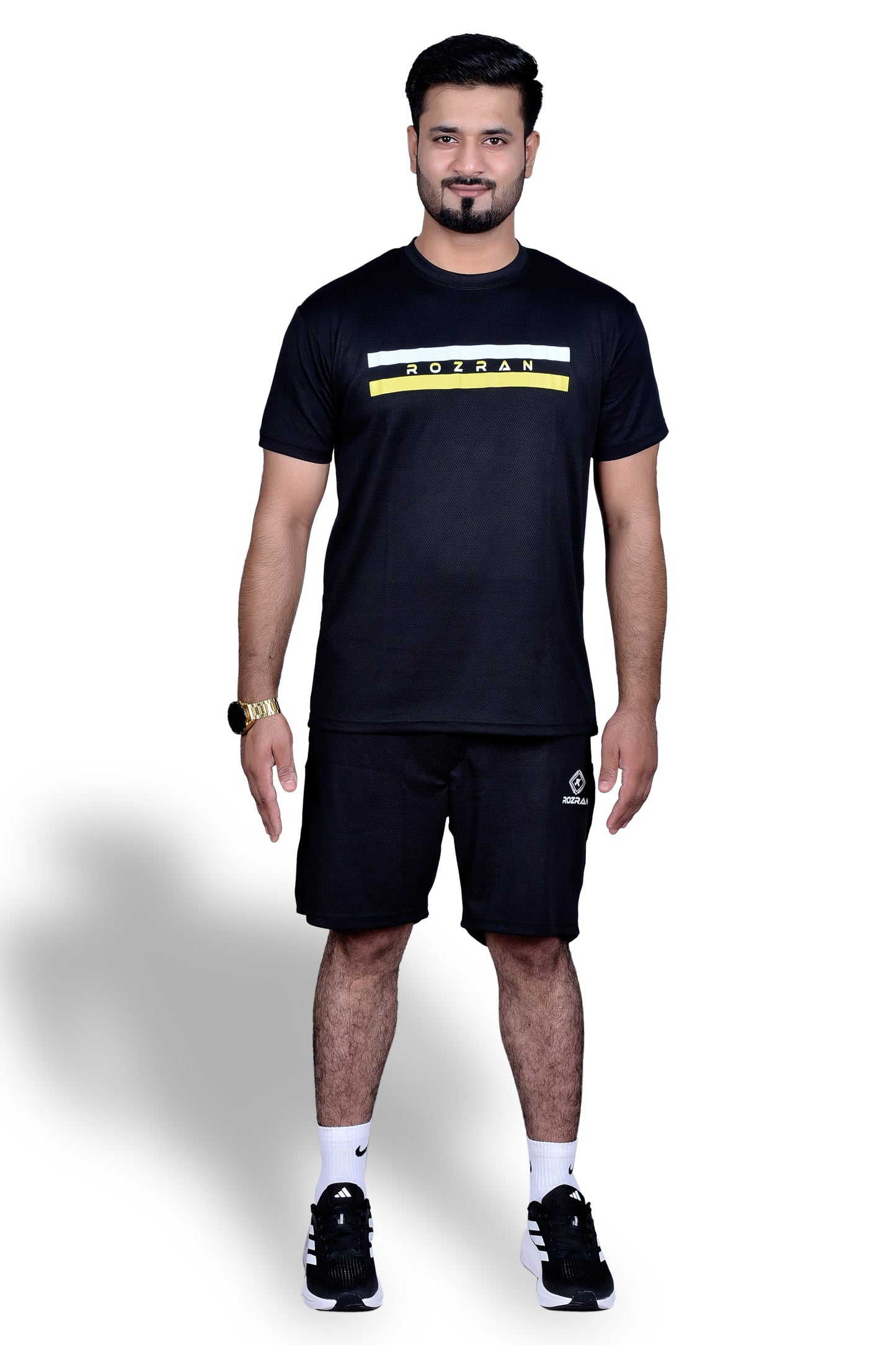 Rushfit Shorts Black - Mesh