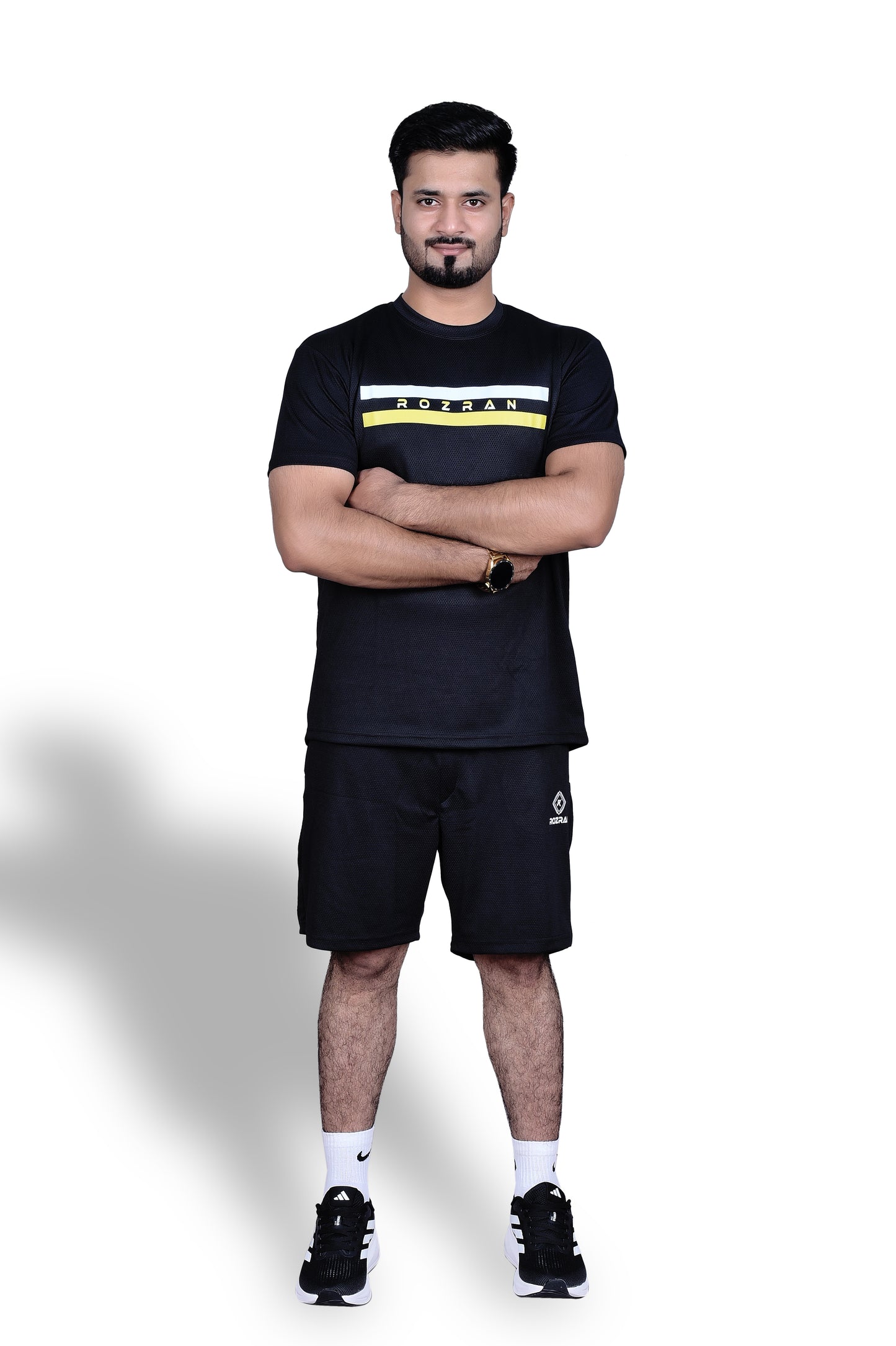 Rushfit Shorts Black - Mesh