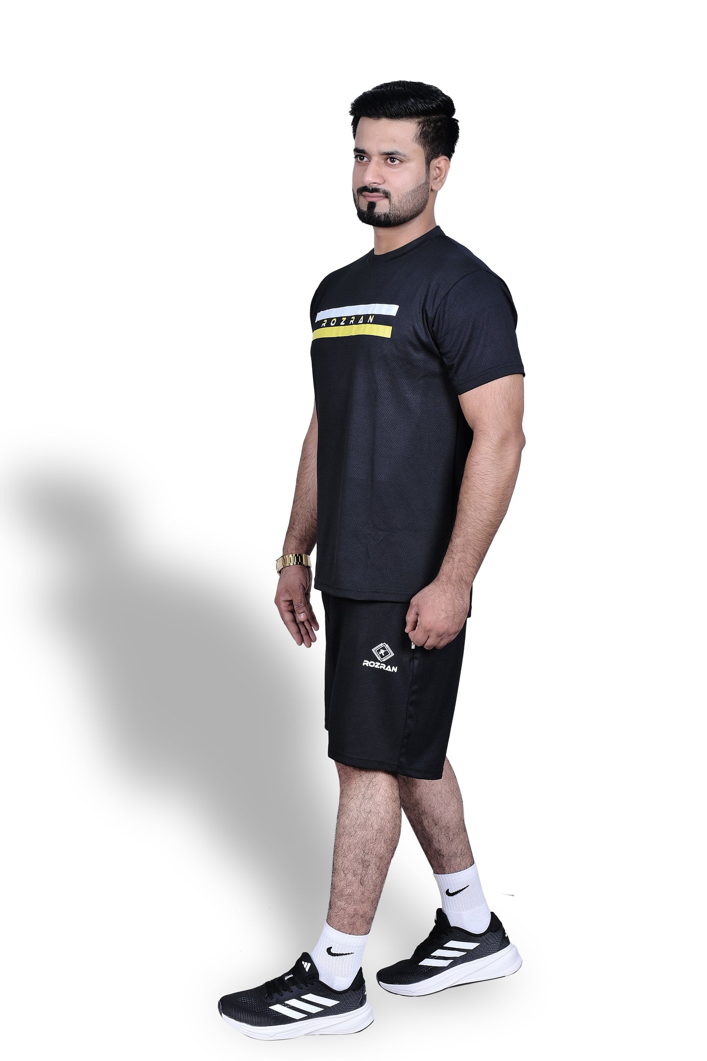 Rushfit Shorts Black - Mesh