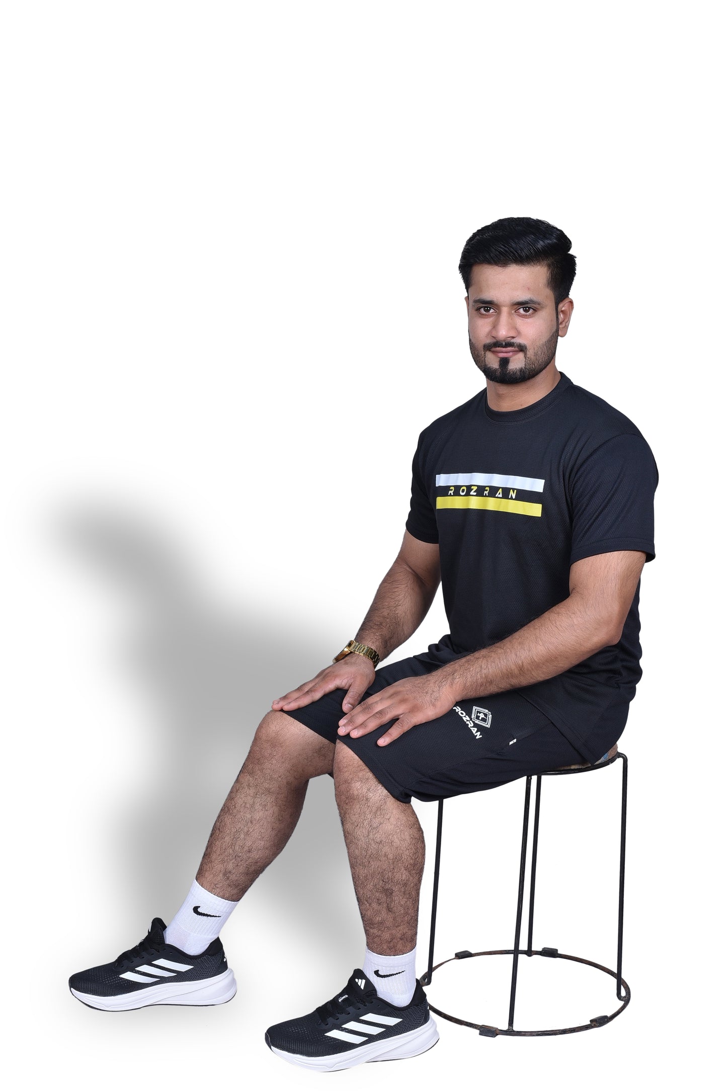 Rushfit Shorts Black - Mesh