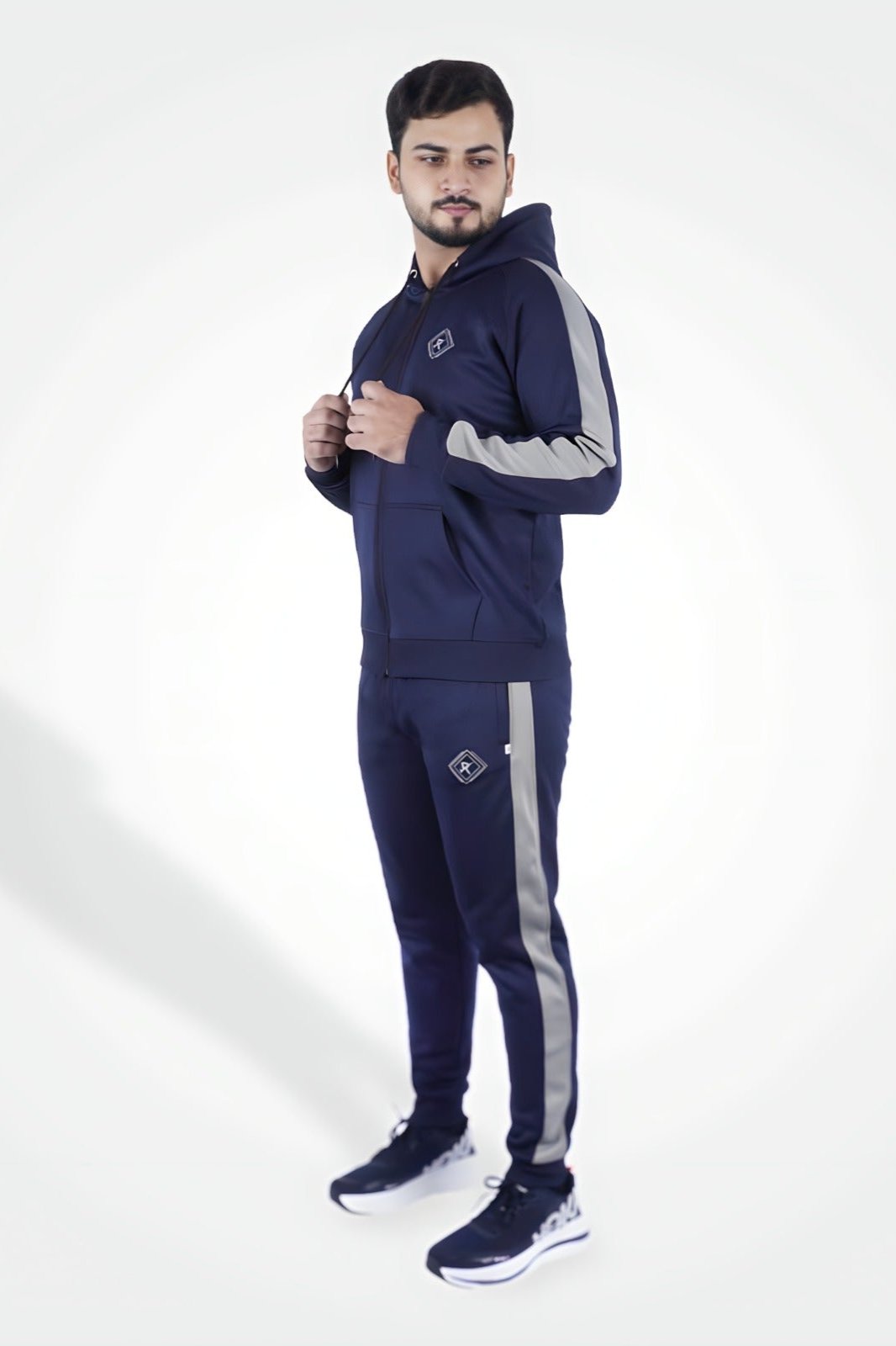 Royal Blue Phantom Zipper Tracksuit