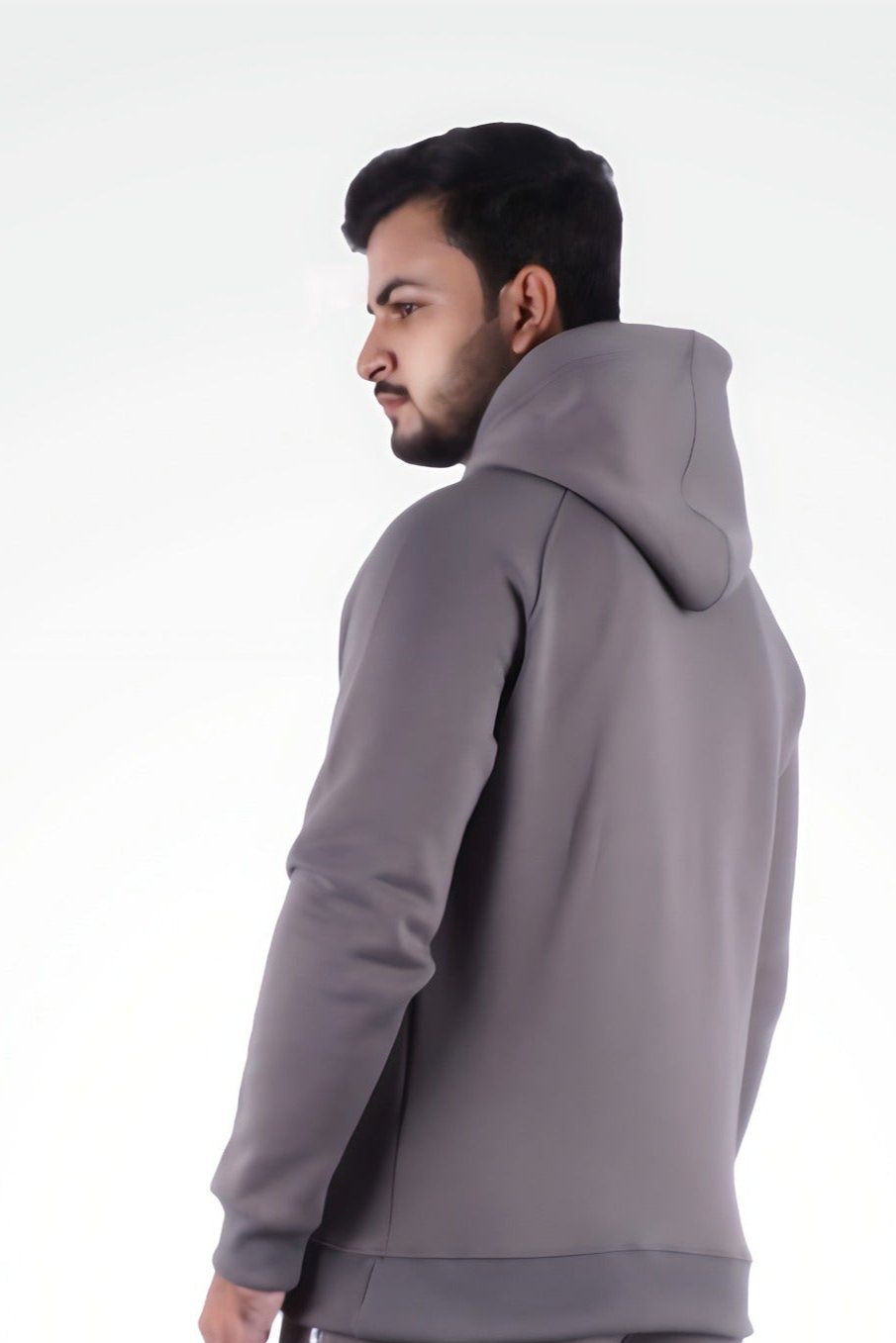 Gray Pullover Hoodie