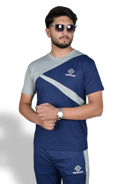 Electric Blue - Mesh Tracksuit