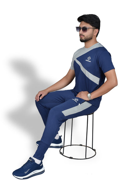 Electric Blue - Mesh Tracksuit