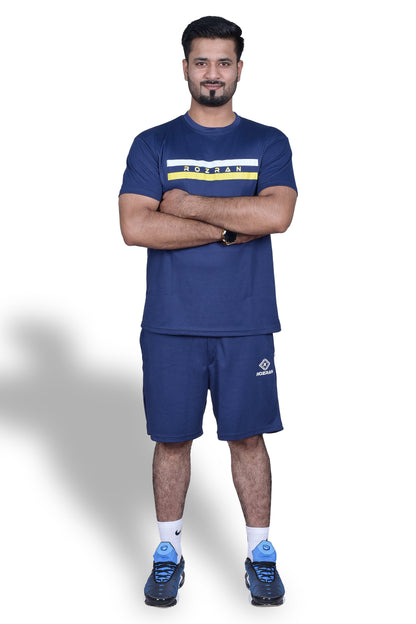 Navy Blue - Mesh Short