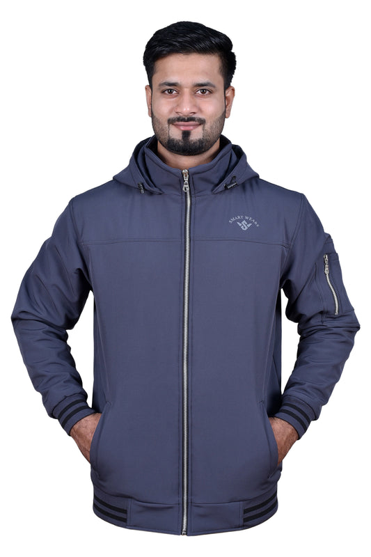 Gray Soft Shell Jacket