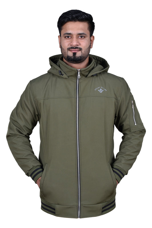Olive Green Soft Shell Jacket