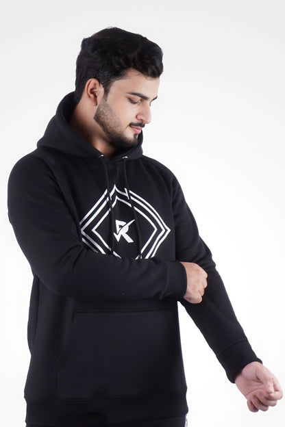 Black Pullover Hoodie