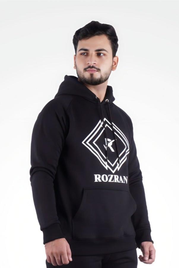 Black Pullover Hoodie