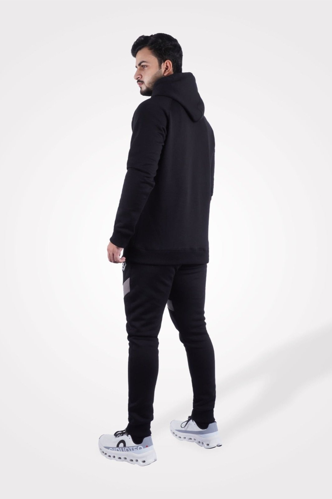 Midnight Black Pullover 2 Piece Tracksuit