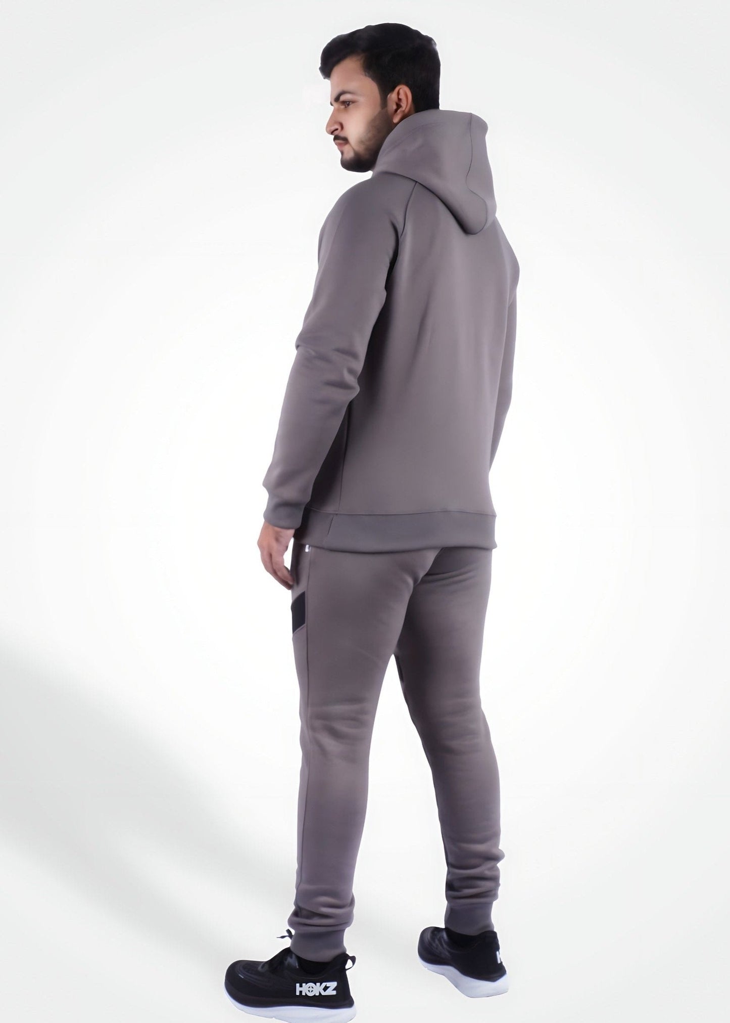 Gray Glide Pullover 2 Piece Tracksuit