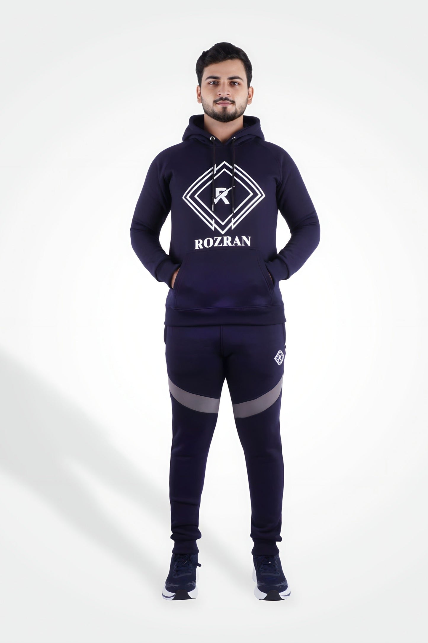 Blue Blaze Pullover 2 Piece Tracksuit