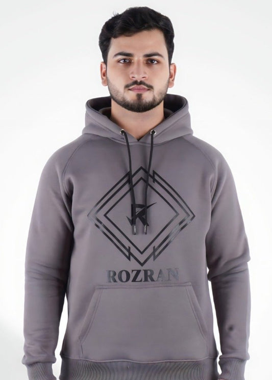 Gray Pullover Hoodie